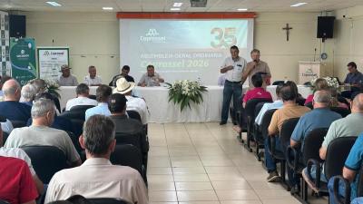 Coprossel cresce acima da média das cooperativas, no paraná, e reforça papel no desenvolvimento regional